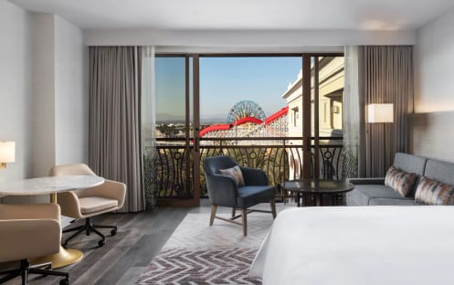 Park View, Larger Studio, 1 King, Sofa Bed